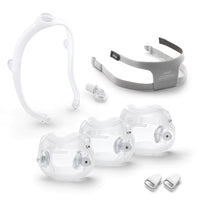 DreamWear Full Face CPAP Mask with Headgear - Fit Pack