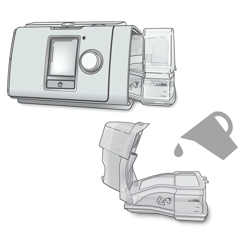 HumidAir Standard Water Chamber Tub